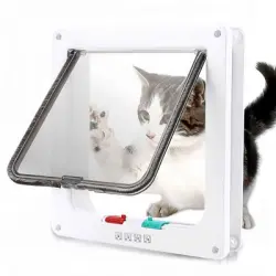 FurryFusion Puerta para gatos grande - Artículo 1