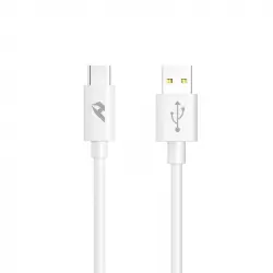 Home Cable USB 2.0 a USB Type-C 5A Supercharge 1m Blanco