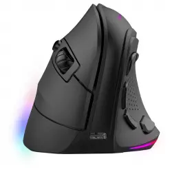 Mars Gaming MM-SK Ratón Gaming Inalámbrico Vertical Ergonómico RGB Chroma 8400DPI Tri-Mode Negro