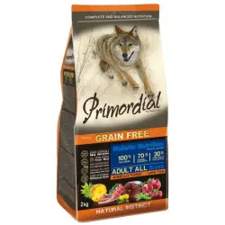 Primordial Adult Grain Free Cordero y Atún pienso para perros