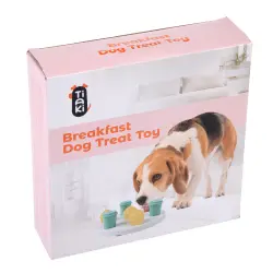 TIAKI Breakfast juego de inteligencia para perros - 19,5 x 19,5 x 6 cm (L x An x Al)
