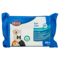 Toallitas oculares Trixie para mascotas - 40 unidades