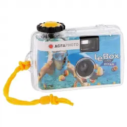 Agfaphoto LeBox Ocean Cámara Desechable Acuática 27 Exposiciones