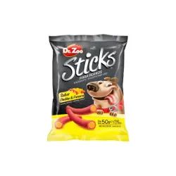 Dr Zoo Sticks Cheddar Y Panceta Para Perros 12x50 Gr
