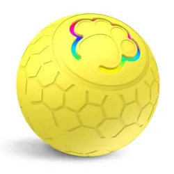IntiMeg pelota interactiva para mascotas - AMARILLO