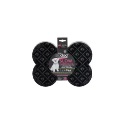 LickiMat Comedero Small Slodog Negro para perros - 250 ml