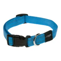 Rogz Collar "Snake" M Azul
