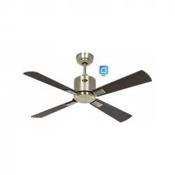 Ventilador De Techo Con Wifi Casafan 944111w Eco Neo Iii 103cm Nuez