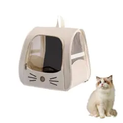ZooVenture Mochila para gatos y perros - blanquecino