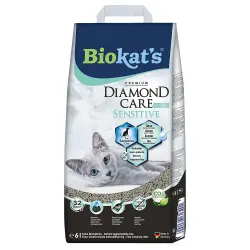 Biokat's DIAMOND CARE Sensitive Classic arena aglomerante - 6 l