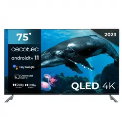 Cecotec V2 Series VQU20075 75" QLED UltraHD 4K HDR10 Android TV