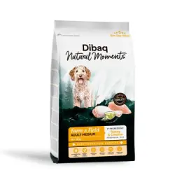 Dibaq Natural Moments Pienso Adult Medium Pavo y Pollo para perro - 12 kg