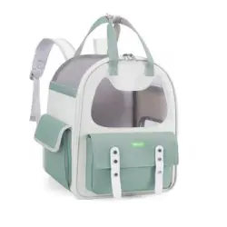 FurryFusion Mochila para gatos - Verde