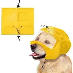 HausPets Capucha impermeable para ducha de perros: aseo, lluvia, baño - S