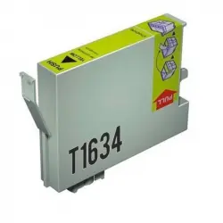 Inkpro Cartucho de Tinta Compatible con Epson T1634XL Amarillo