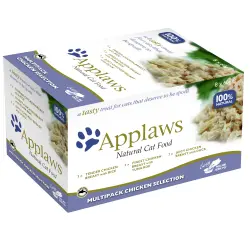 Oferta de prueba Applaws Cat Pot 8 x 60 g - Selección de pollo