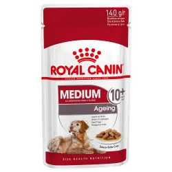 Royal Canin Medium Ageing 10 + en salsa para perros - 10 x 140 g