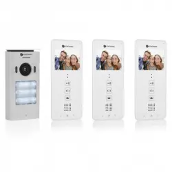 Smartwares DIC-22132 Intercomunicador con Vídeo 3 Apartamentos