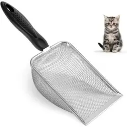 UAMLY Pala para arena de gato con agujeros pequeños - 1 pieza