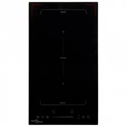 VidaXL 51438 Placa de Inducción 2 Zonas 30cm Negra