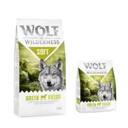 Wolf of Wilderness Soft Green Fields con cordero - 12 kg