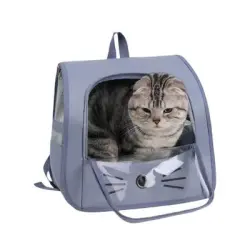 ZooVenture Mochila para gatos y perros - azul
