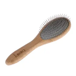 Cepillo kooa de bambú para mascotas - 22 x 7 x 4 cm (L x An x Al)