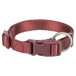 Collar Trixie Premium, sangría - Talla XS - S: 22 - 35 cm contorno de cuello, 10 mm de ancho