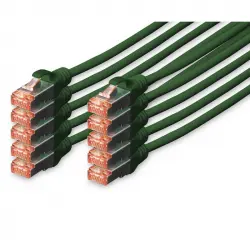 Digitus Cable de Red S-FTP Cat. 6 LSZH 5m Verde 10 Unidades