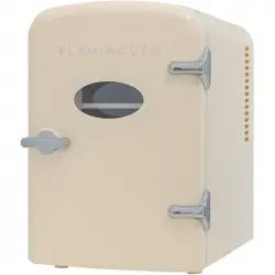 Flamingueo Mini Nevera 4l 12v/220v Función Frío Y Calor Beige