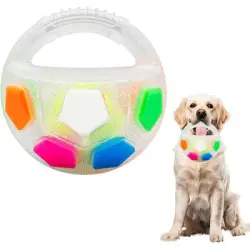 HausPets Pelota de relajación de 13 cm: juega y alivia el aburrimiento - Balón de fútbol de 13 cm