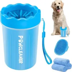 IntiMeg Vaso para limpiar las patas de las mascotas - Mediano 15 cm