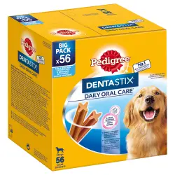Pedigree Dentastix cuidado dental diario - Perros grandes - 56 unidades