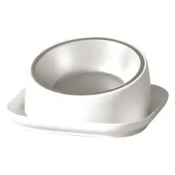UAMLY Comedero elevado para gatos con soporte inclinado - 1 pieza