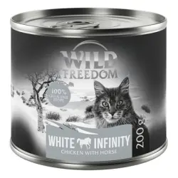 Wild Freedom Adult 6 x 200 g - White Infinity - Caballo y pollo