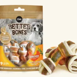 Zoë Golosina Masticable pollo, tomillo y romeros para perros - 10 uds.