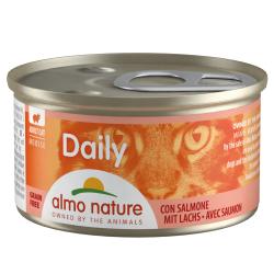 Almo Nature Daily Menu 6 x 85 g - Mousse con salmón