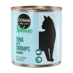 Cosma Nature 6 x 280 g - Atún y gambas