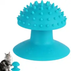 FurryFusion Cepillo para el aseo de gatos - Azul