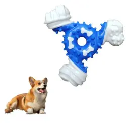 FurryFusion Palillo dental de nailon para perros - Azul