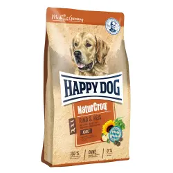 Happy Dog NaturCroq con vacuno y arroz - 15 kg
