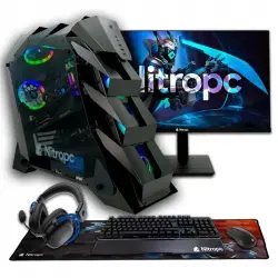 NitroPC Pack Nitro Plus V2 AMD Ryzen 9 7950X3D/32GB/2TB SSD/RTX 4080 SUPER + Monitor 27" UltraHD 4K