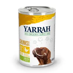 Yarrah bocaditos ecológicos de pollo en latas - 6 x 405 g