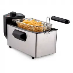Alpina Freidora de Aceite 3L 2000W Acero Inoxidable