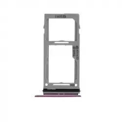 Avizar Repuesto Bandeja Tarjeta Nano SIM Violeta para Samsung Galaxy S9