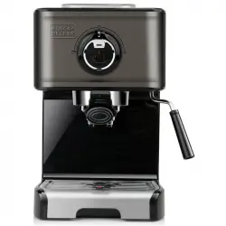 Black & Decker BXCO1200E Cafetera Espresso 15 Bares Negra
