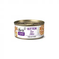 Brit care cat kitten filetes de atun latas para gato, Unidades 24 x 70 Gr