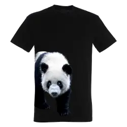 Camiseta Oso Panda color Negro