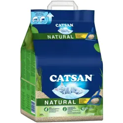 Catsan arena para gatos: ¡15 % de descuento! - Natural - 20 l