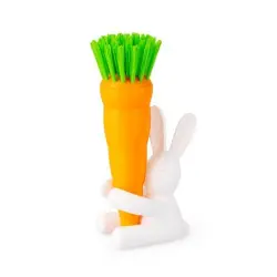 Cepillo lavaplatos Bunny en forma de zanahoria
